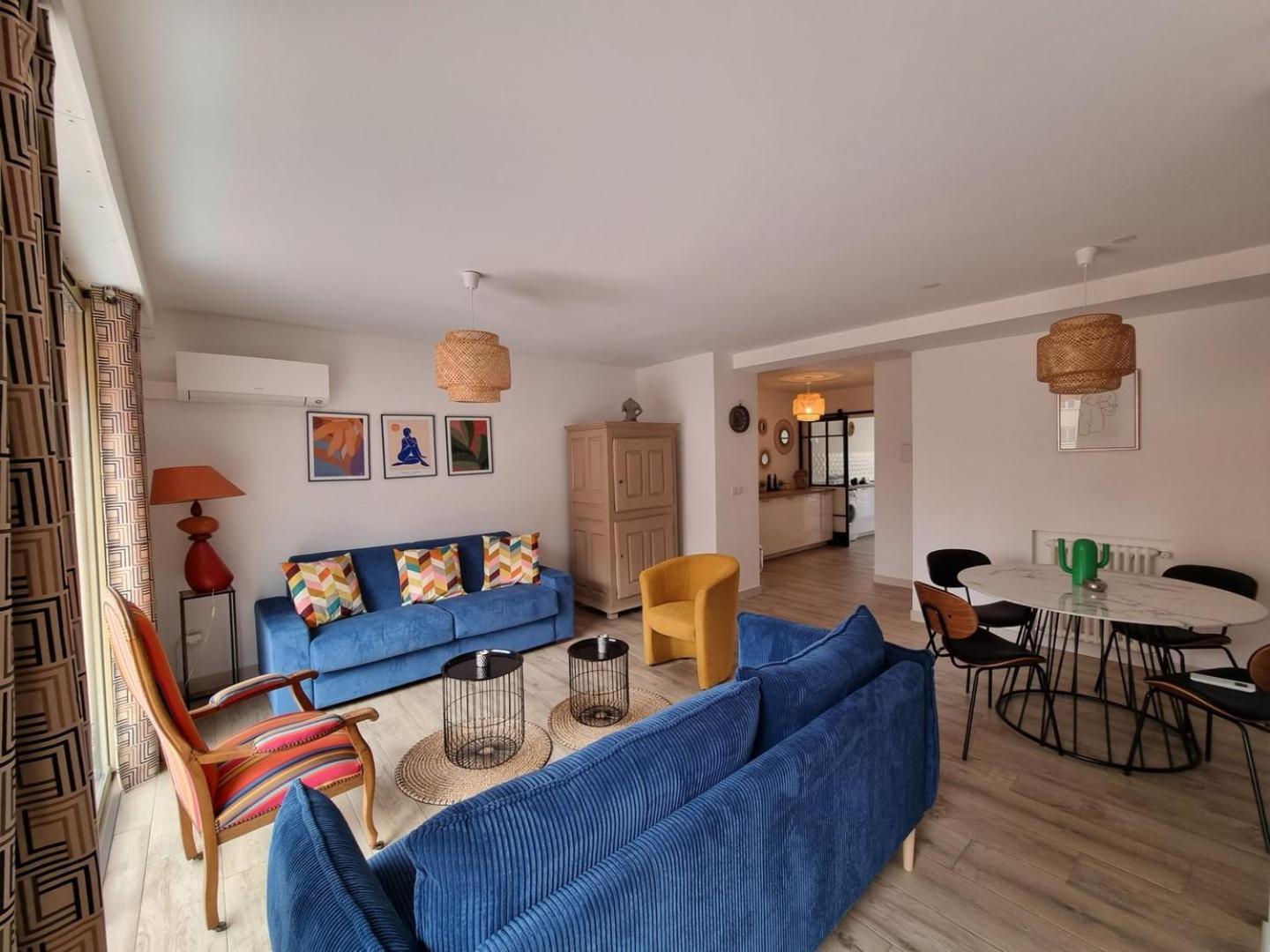 Appartamento Magnifique T3, Spacieux, Lumineux Et Traversant